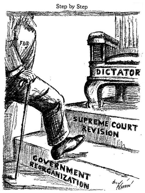 Roosevelt (1882-1945) an American statesman and political . . Fdr political cartoons explained